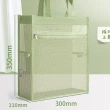 【MUAN】多功能網紗補習袋 可視化分類收納袋 文件袋(手提袋/資料袋/美術袋/萬用袋)