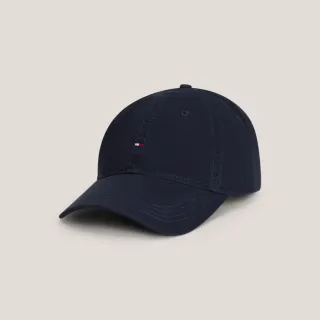 【TOMMY HILFIGER】官方旗艦館 Core 迷你旗幟棒球帽_藍色