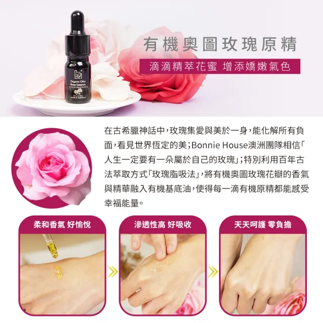 【Bonnie House 植享家】有機原精5ml(任選一入)
