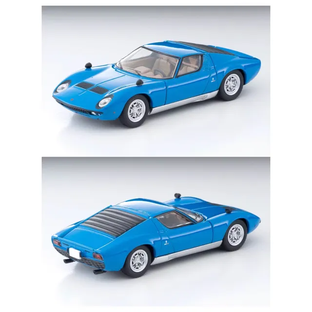 【TOMICA】TOMYTEC  LV  Lamborghini Miura P400 藍(模型車)