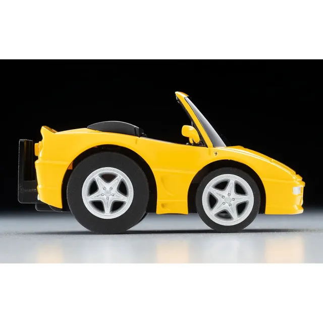 【TOMICA】TOMYTEC  Choro-Q zero Z-78a Ferrari F355 黃(模型車)