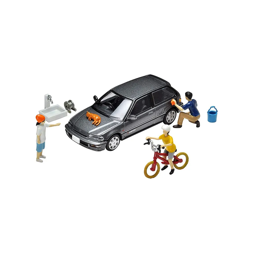 【TOMICA】TOMYTEC  Diocolle 64 #Car Snap 02b Car Wash(模型車)