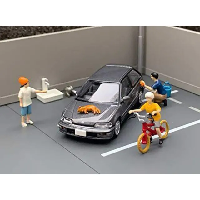 【TOMICA】TOMYTEC  Diocolle 64 #Car Snap 02b Car Wash(模型車)