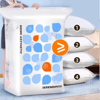 【摩肯】DR. SAVE真空立體棉被袋-超特大XXL4入(適用多件厚棉被  立體袋)