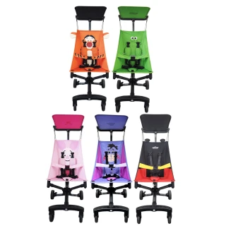 【Q play】Disney系列 T18輕便兒童推車加碼贈可替換素色黑座布(贈收納袋 迪士尼系列 極簡美學 輕便推車)