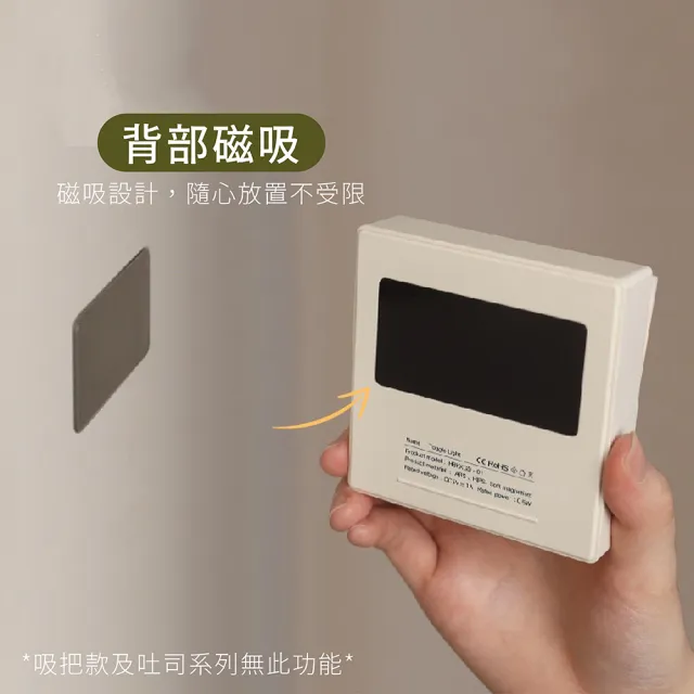 【gin gin】LED小夜燈 烤麵包機/貓爪/馬桶刷造型(伴眠燈 拍拍燈 手機架 交換禮物 聖誕禮物)