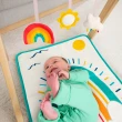 【Fisher price 費雪】木製彩虹寶寶健身器(寶寶安撫/嬰兒玩具/彌月禮/新生兒)