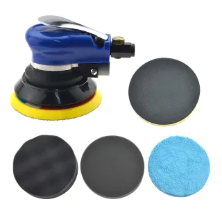 【Supamoto】5吋氣動打蠟機—封釉拋光清潔組(氣壓/空壓機/壓縮機/收蠟/打蠟/上蠟/下蠟/掌上型)