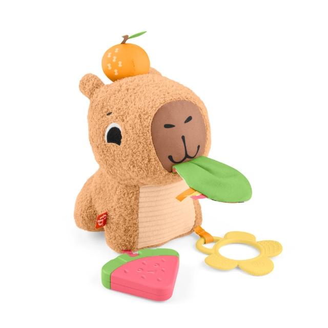 【Fisher price 費雪】安撫小水豚(寶寶安撫/嬰兒玩具/彌月禮/新生兒)