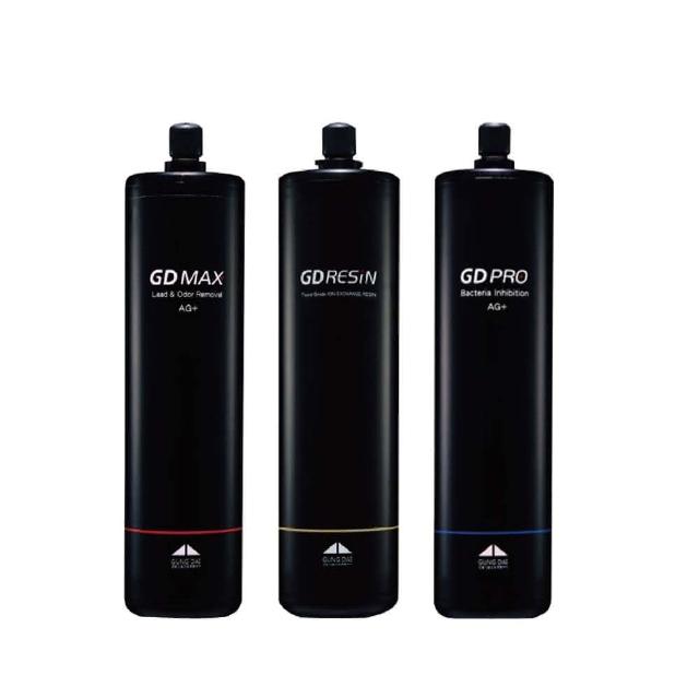 【GUNG DAI 宮黛】宮黛濾心 GD MAX/GD PRO/GD RESIN 3入組(保留礦物質、除雜質、水垢、軟化水質)