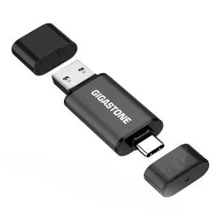 【GIGASTONE 立達】64GB USB3.2 Gen1 Type-C雙介面隨身碟UAC-4400GY(iPhone16/Mac/Android/筆電)