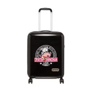 【OUTDOOR】Crayon Shinchan蠟筆小新20吋行李箱-黑色 /個 ODCS23R20BK
