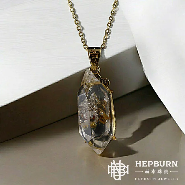 【赫本珠寶】油膽閃靈S925銀鑲嵌吊墜