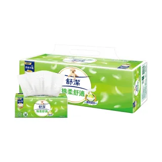 【Kleenex 舒潔】棉柔舒適抽取衛生紙100抽x72包/箱