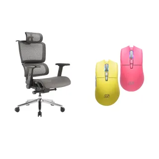 【i-Rocks】T07 Plus 人體 工學椅+M31R無線滑鼠