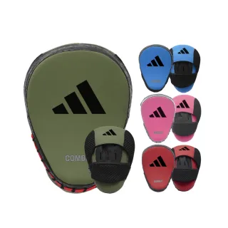 【adidas 愛迪達】COMBAT 50 拳擊訓練手靶(初學者 專業訓練 拳擊 泰拳 散打 自由搏擊)