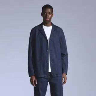 【LEVIS】BLUETAB™ 男款 丹寧牛仔西裝式外套 熱賣單品 001LK-0000