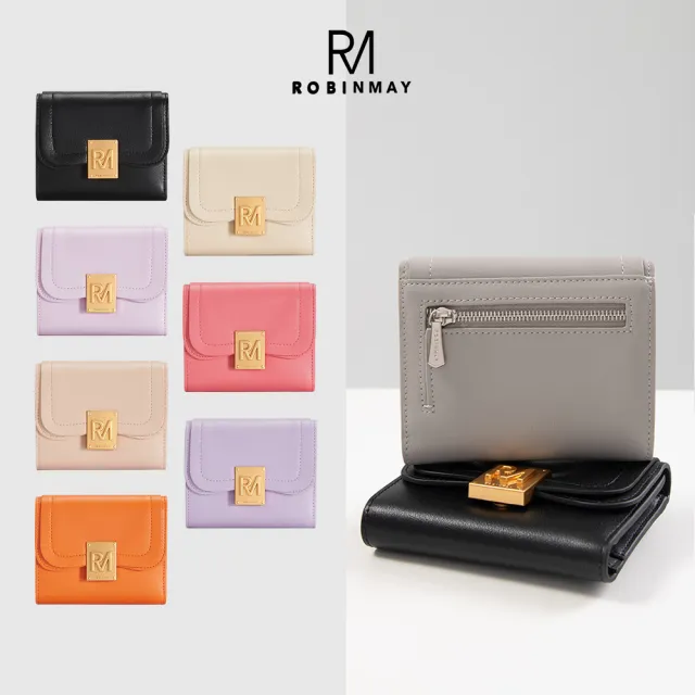 ■ROBINMAY■ Elly真皮鐵錬中夾 L096 チェーンレザー財布/送料込 Elly真皮鐵鍊中夾｜女士皮夾｜中夾｜ROBINMAY 官方網站(RM)