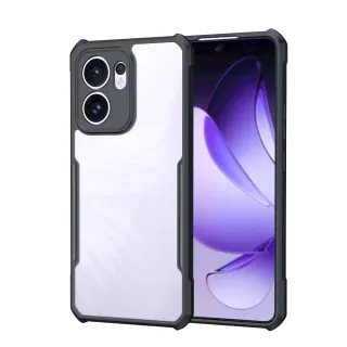 【XUNDD 訊迪】OPPO Reno13 F 軍事防摔 鏡頭全包覆 清透保護手機殼-夜幕黑