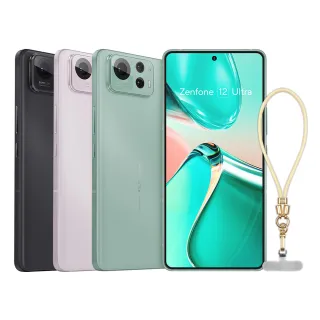 【ASUS 華碩】ZenFone 12 Ultra 6.78吋(12G/256G/高通驍龍8Elite/5000萬鏡頭畫素/AI手機)(手腕掛繩組)