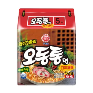 【不倒翁】海鮮風味烏龍拉麵(120g*5入)