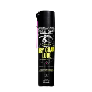 【Muc-Off】乾式機車鏈條油 400ml(競賽首選 通勤首選 鏈條保養油 鏈條潤滑油 鏈條潤滑劑 重機 擋車)