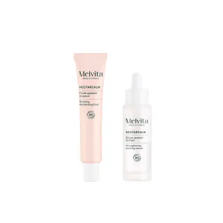 【Melvita 蜜葳特】肌安修護平衡組(肌安平衡修護精露30ml+修護乳40ml/修護霜40ml)