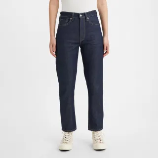 【LEVIS 官方旗艦】BLUETAB™ 女款 高腰BOYFRIEND男友褲 / 原色 / MOJ日本布料 人氣新品 A5893-0000