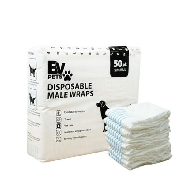 【美國BV Pets】寵物禮貌帶 公犬用 單包(公狗禮貌帶/寵物尿布/狗尿布/狗尿褲)