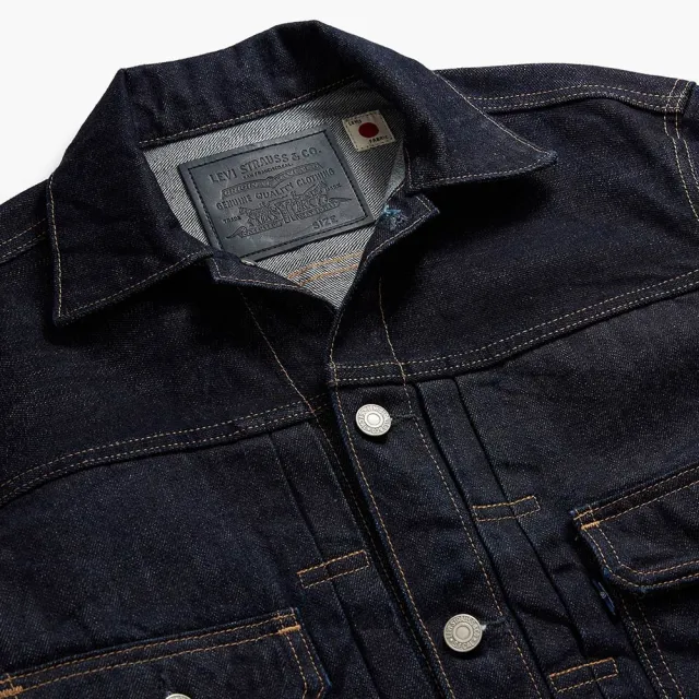 【LEVIS】BLUETAB™ 女款 Type II 寬鬆版牛仔外套 / 原色 / MOJ日本布料 人氣新品 A5884-0000