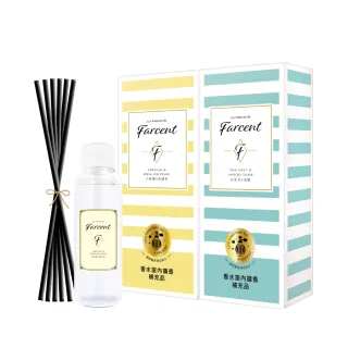 【Farcent香水】室內擴香補充品-小蒼蘭英國梨/鼠尾草海鹽/同名花語/真我星夜(100ml/入)