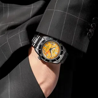 【SEIKO 精工】黑標 PROSPEX 暹羅之夜 三日鍊 GMT 潛水機械腕錶(SPB487J1/6R54-00L0Y)