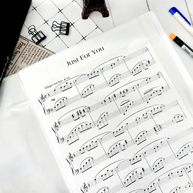 【SEASON 四季紙品禮品】A4不反光資料簿40入(樂譜夾 文件夾 RZ1007-01~02)