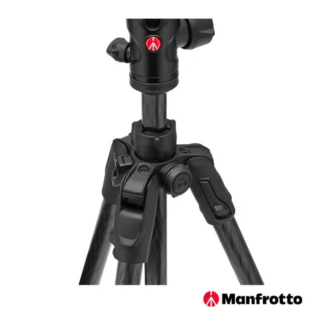 【Manfrotto 曼富圖】Befree Advanced 玄影碳纖維旋鎖三腳架(公司貨)
