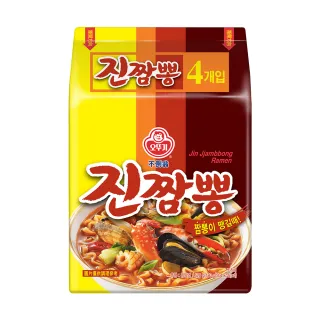 【不倒翁】金拉麵-金螃蟹海鮮風味拉麵(130g*4入)