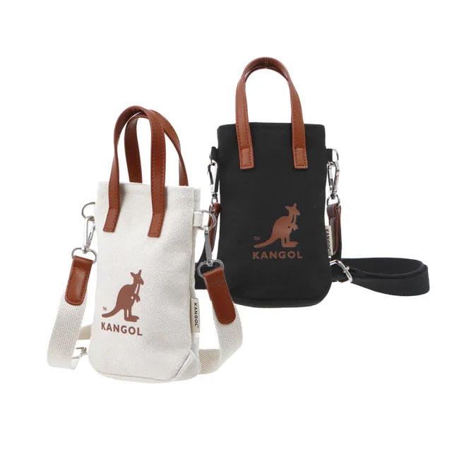 【KANGOL】袋鼠 帆布皮配小側包 65251708