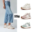 【FitFlop】F-MODE皮革麂皮異材質厚底休閒鞋女(三色)