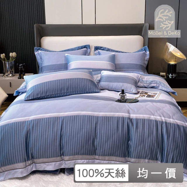 【DeKo岱珂】60支100%天絲床包枕套組(單/雙/加/特 均一價)