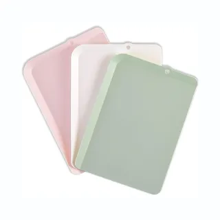 【台隆手創館】日本製防掉落多功能砧板-M-3入組(26X19cm)