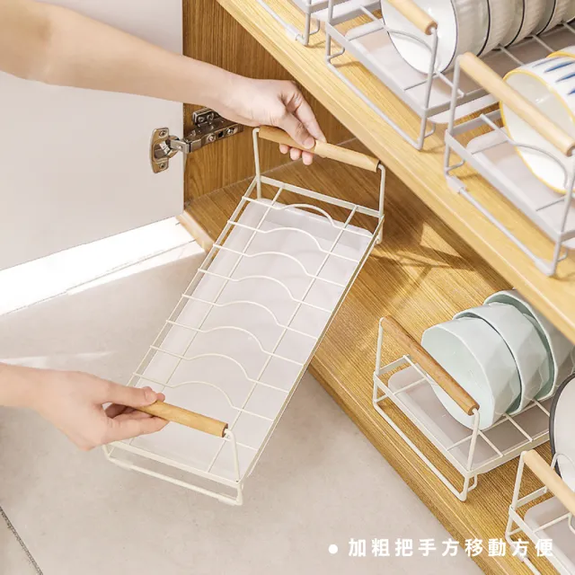【ONE HOUSE】歐米碗碟瀝水置物架 收納架 碗架 碟架(2入)