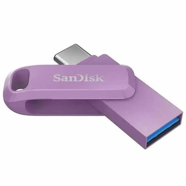 【SanDisk 晟碟】512GB Ultra GO TYPE-C SDDDC3 紫色 USB 3.2 雙用 隨身碟