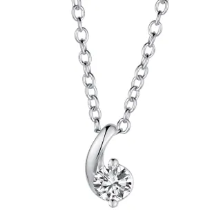 【蘇菲亞珠寶】20分 14K金 小寶貝 鑽石項鍊