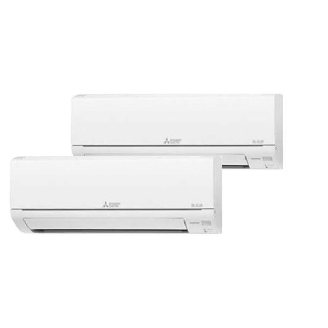 【MITSUBISHI 三菱電機】2-4坪+2-4坪一對二變頻冷暖分離式冷氣空調(MXZ-2F50NF/MSZ-HA22NF+MSZ-HA22NF)