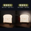 【gin gin】LED 小夜燈 伴眠燈 吐司燈/水豚君_可選(卡皮巴拉 交換禮物 拍拍燈 手機架 小檯燈)