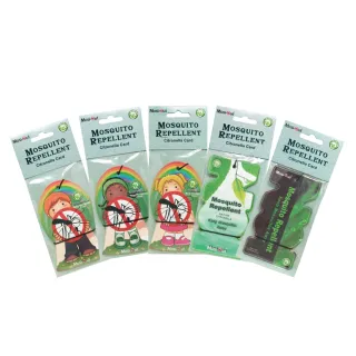 【Mosi-Out 黑蚊滾】長效香茅掛片(多款任選 自然防護 遠離干擾)
