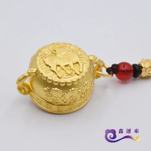 【鑫運來】◎十二生肖聚寶盆吊飾(三合組)