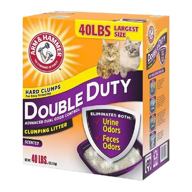 【ARM&HAMMER 鐵鎚】加強除臭貓砂(礦砂)
