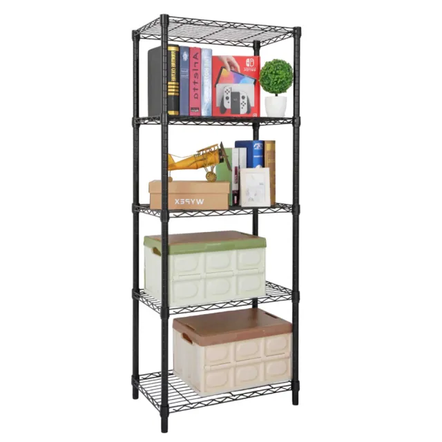 【居家cheaper】MIT尊爵耐重五層架35X60X150CM﹝兩色可選﹞(層架鐵架 置物架 伺服器架)