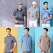 【NAUTICA】男裝 撞色短袖POLO衫(多款任選)