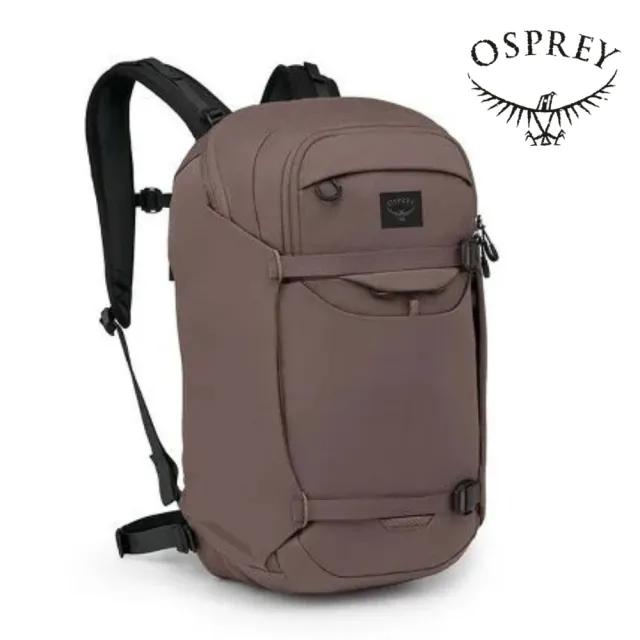 【Osprey】Metron 24 通勤電腦背包 岩漿棕(自行車通勤專用背包 電腦背包 筆電背包 日常背